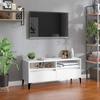VidaXL TV Cabinet White 100x34.5x44.5 Cm Engineered Wood 831901