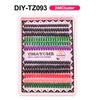 Diy Color Eyelash Extension Kit Thick Simulation D Song Large Capacity False Eyelashes