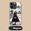 Mato seihei no slave Tenka Izumo Glass MagSafe Mobile Phone Case for iPhone 17 16 15 14 13 12 11 Air Pro Max Plus Mini Colorful