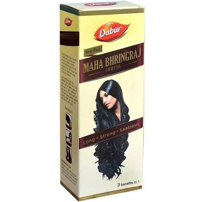 Maha Bhringraj vlasový olej, 199 ml pro dlouhé vlasy olej na vlasy (199 ml)