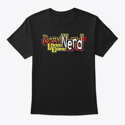 T-Shirt mit Logo eines wütenden Videospiel-Nerds – Hergestellt in den USA – Größen S bis 5XL