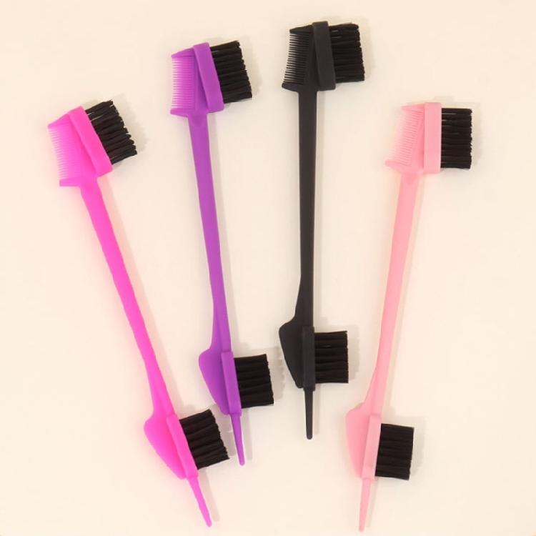 Hair Comb Hair Styling Double-side Baby Hair Brushes Eyebrow Combing Makeup Tool