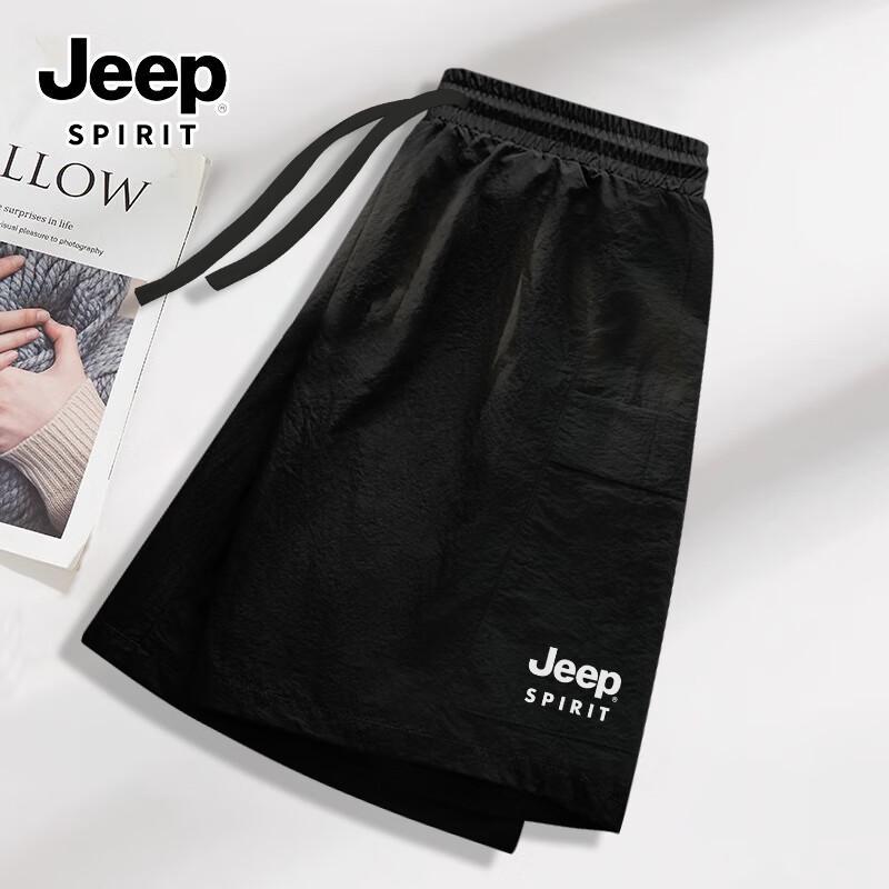 JEEP SPIRIT Men s Breathable Outdoor Sport Shorts L