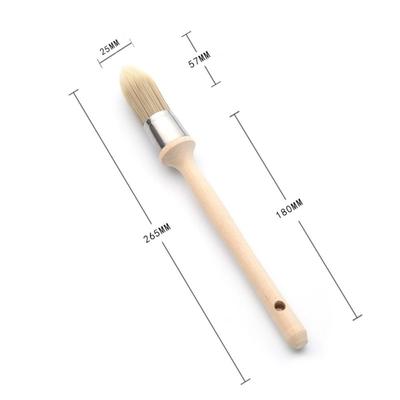 Gap Brush Paint Brush Thick Bristles Apply Evenly Round Head Brush Cleaning Tool Chemical Fiber Wall Brushing Tools Coating