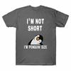 Funny T Unisexs Shirt I¡¯M Penguin Pattern Not Cotton Penguin Tee I¡¯M Size Short