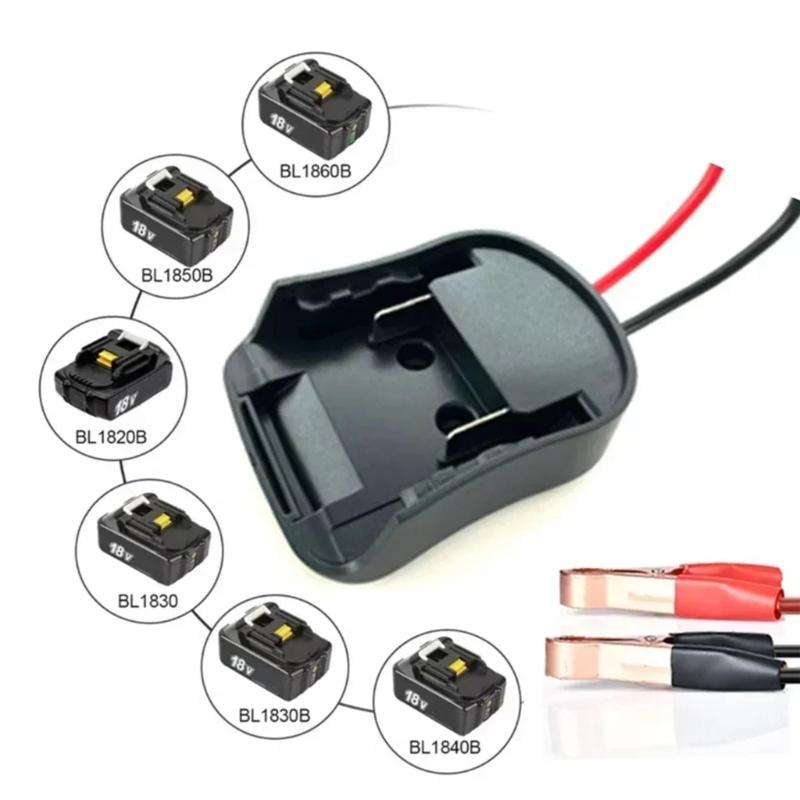 Portable Automotive Battery Jump Starter Adapter for 18V 20V Battery Emergency Vehicle  Support