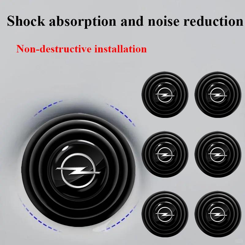 Car Anti-Collision Pad Shock Absorption Buffer Sticker For Opel Astra j Insignia Astra g Corsa Zafira b Mokka Vivaro Meriva