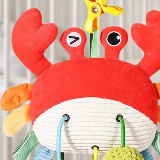 Montessori Pull String Sensory Toy for Babies 45820 Months Fine Motor Skills Toy with Sliding