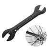 Bicycles Cones Spanner Hub Wrench Axles Hub Wrench Open End Pedal Spanner Repair Tool for Mountain Biking, Double Open