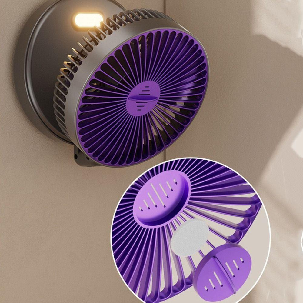 Portable Mini Fan USB Charging Air Circulation Fan Silent Turbo Fan  Household