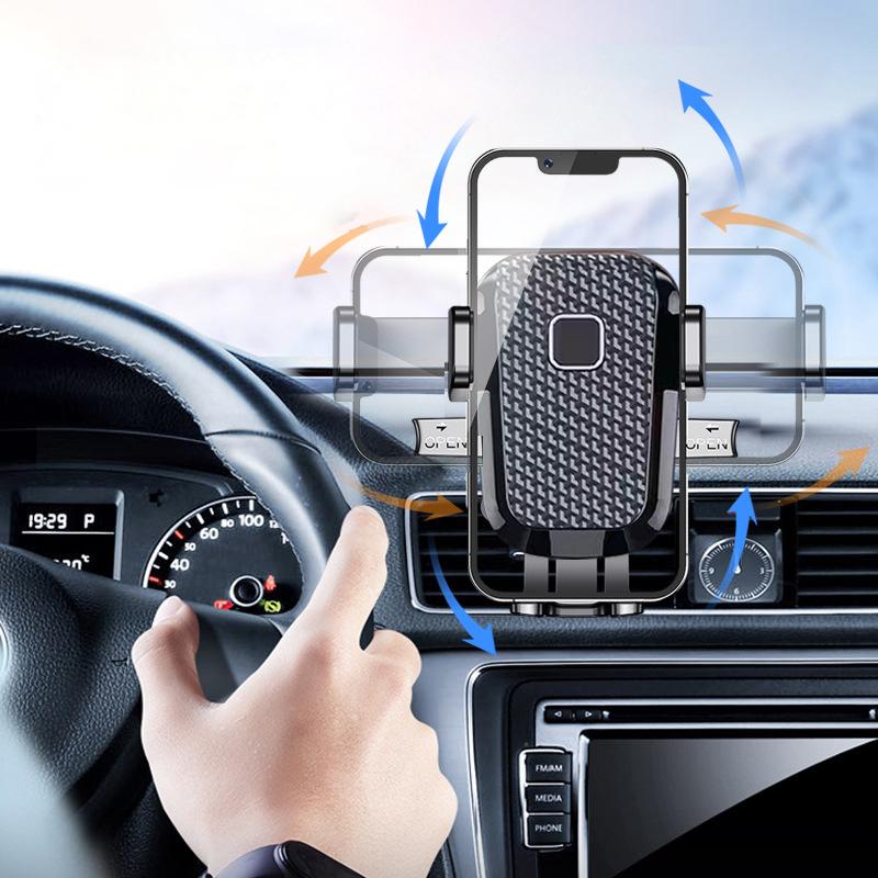 Universal Car Phone Holder Air Vent Clip Universal Mobile Phone GPS Stand Support In Car Mount Adjustable Auto Bracket