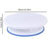 Plastic Cake Laminating Turntable Baking Tools Home Anti-slip DIY Birthday Cake Rotating Table Laminating Table