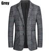 Classic Plaid Spring Autumn Blazer for Men Clothing Fashion Menss Suit Jacket Men Coat Costume Jackets Manteau Homme Jackets