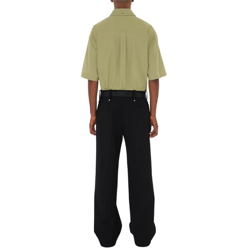 Burberry logo-embroidered poplin shirt 80819781