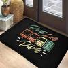 1PC Pink Leopard Pattern Kitchen Rug Non-Slip Door Mats Pop Design Bathroom Rug Bath Mat Carpet for Home Sink Laundry Decor