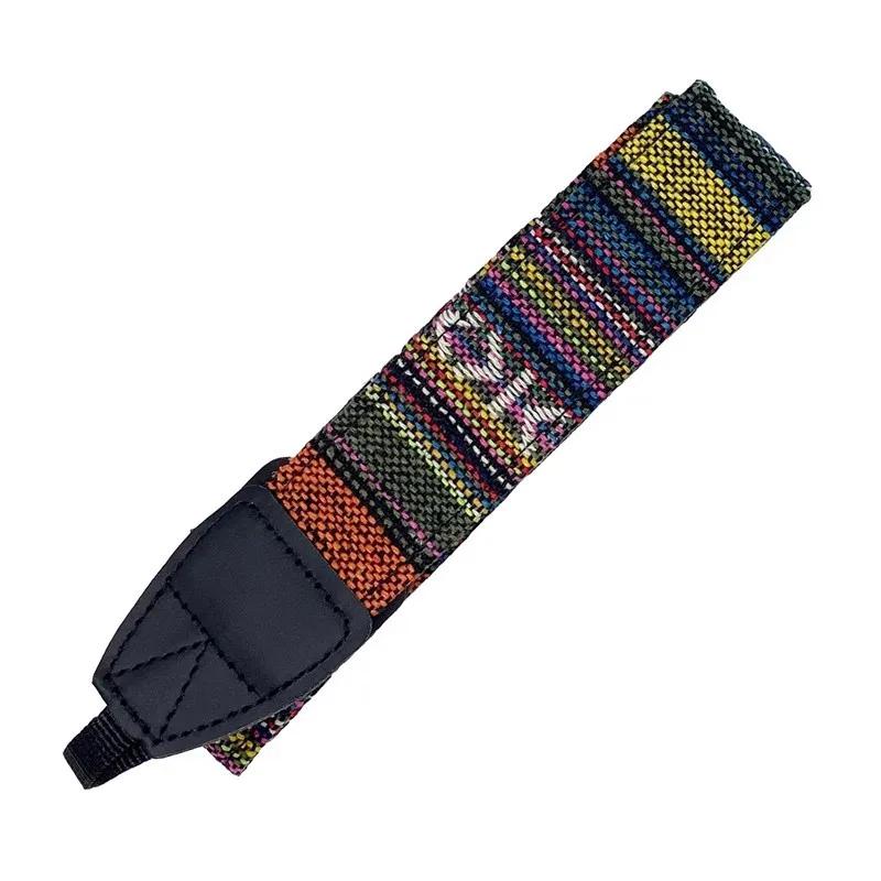 Universal Camera Straps for Sony Nikon Cannon Fujifilm Vinntage Striped SLR DSLR Camera Shoulder Neck Belt Camera Accessories