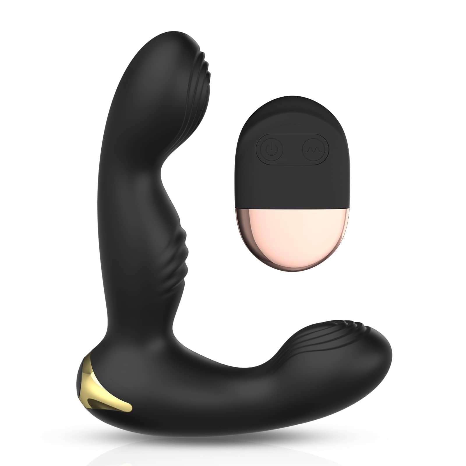 Anal Vibrator Remote Wireless Remote Control Anal Vibrator Prostate Male Piston 10 Dynamic Frequency Conversion Double Motor Strong Vibration Anal USB