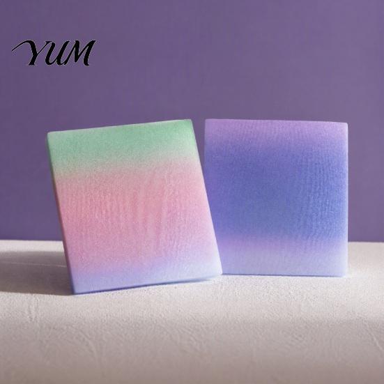 Removable Handbook Supplies Gradient Pearlescent Adhesive Notes, Matte Self-Stick Pads, Sparkling Notes Sand Index Tabs for Office And School Reusable