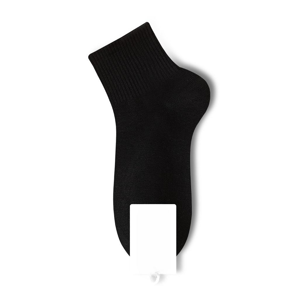 Ladies Autumn and Winter New Cotton Solid Color Boneless Tube Socks