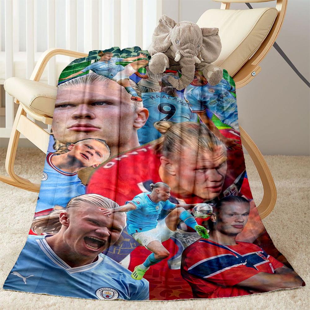 Haaland 167 Blanket Soft Warm Cozy Perfect for Bedding Office Chair Livingroom for All Seasons Warmthful Decor