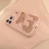Plush Bear Case for iPhone 14 iPhone 15 iPhone 16 Pro Max