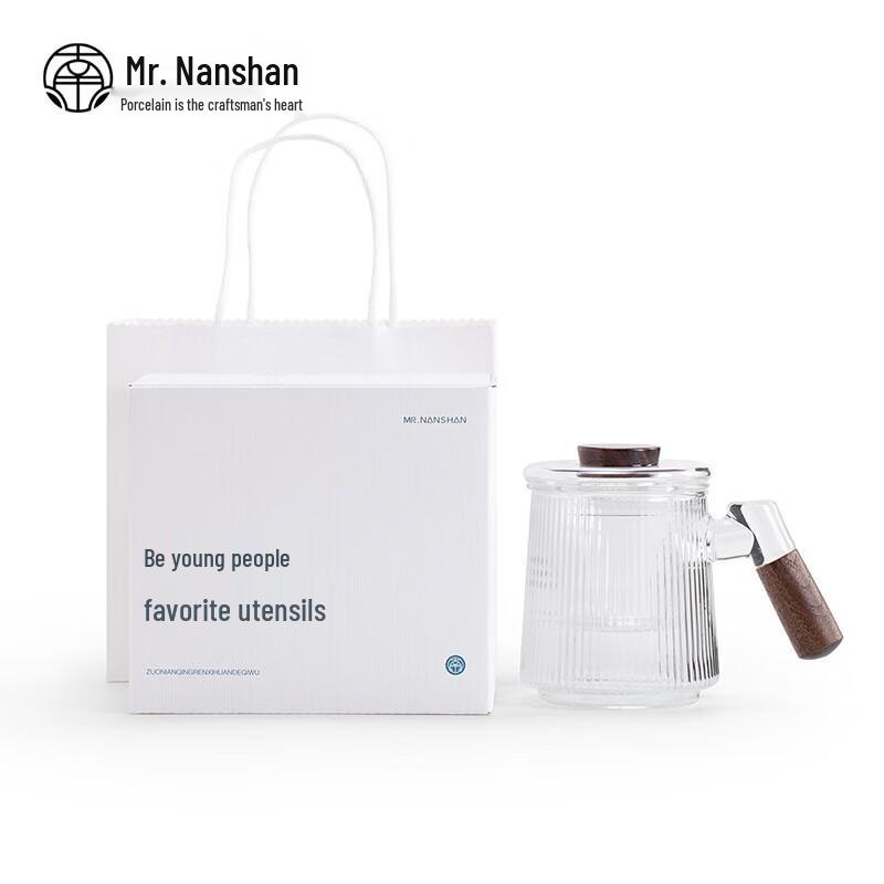 Nanshan Glass Tea Cup with Lid