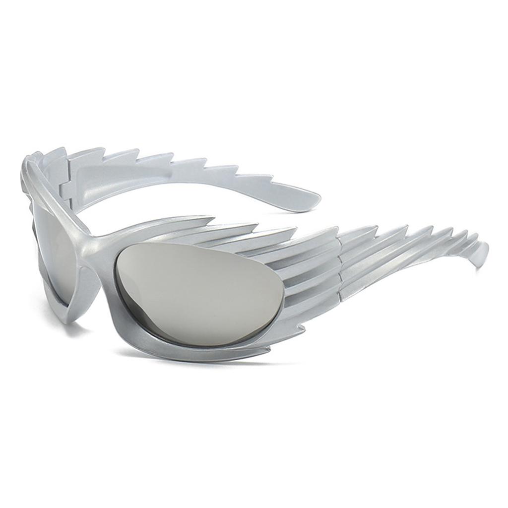 Wing Riding Sunglasses Concave Shape Ins Fashion Sunglasses Female Barbed Hedgehog Sunglasses