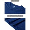 TACVASEN Summer Quick Dry V-Neck T-shirts Womens Short Sleeve Workout T-shirts Athletic Pullover Tops Lightweight Casual Sport T