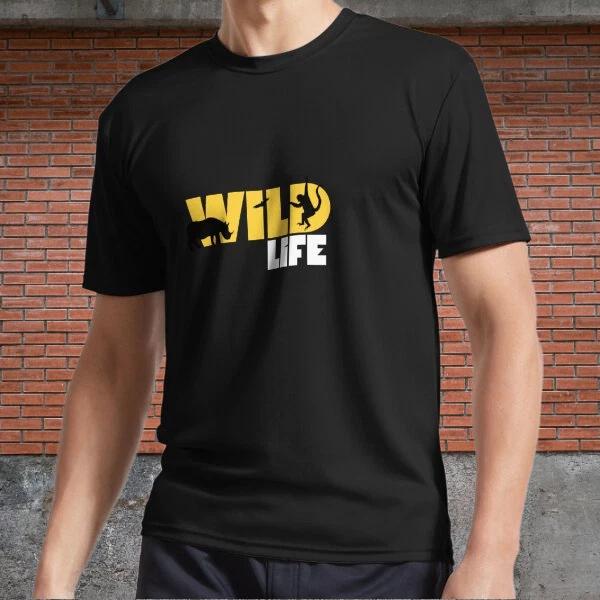 Men s and Women s T-shirts Stay Wild Animal Planet XXL