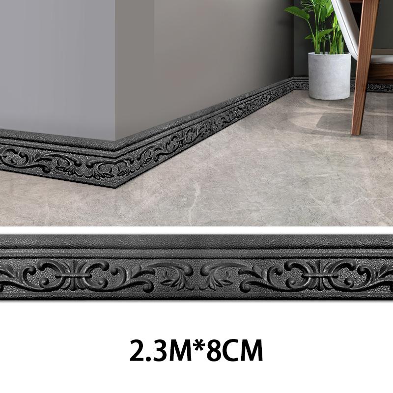 Waterproof And Impact-Resistant Edge Banding For Background Walls Living Room Decorations, And Wall Stickers