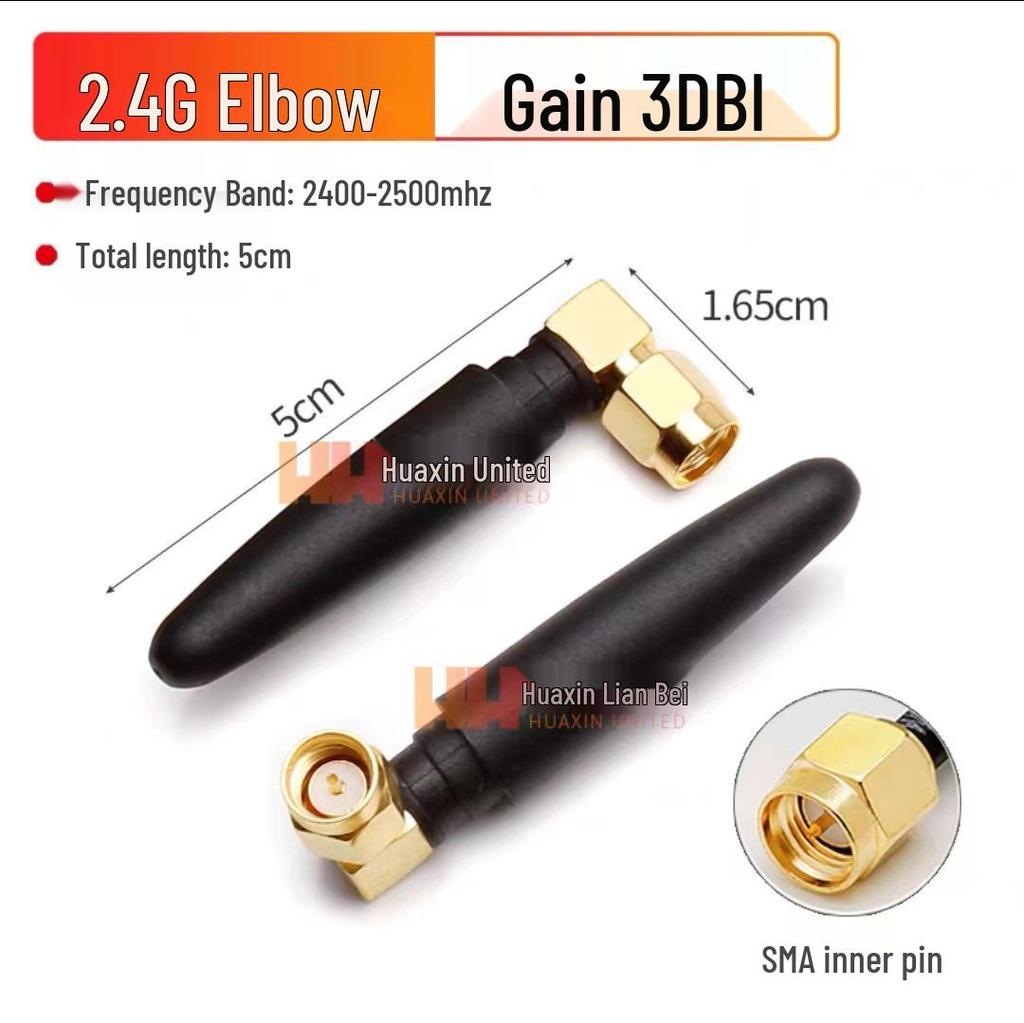Dual-Band 2.4G/5.8G Foldable WiFi & Bluetooth Antenna for Routers