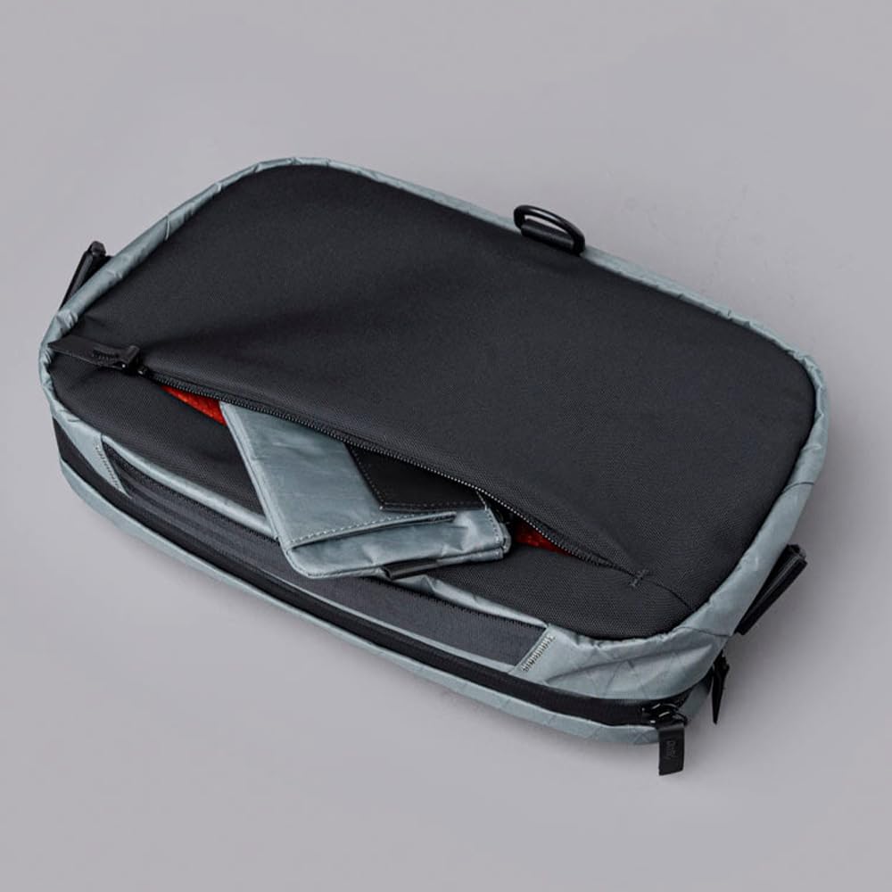 Alpaca GO SLING Taška sling, Taška přes rameno, Crossbody taška, 5,5 l, Cestování, Podnikání (Černá)