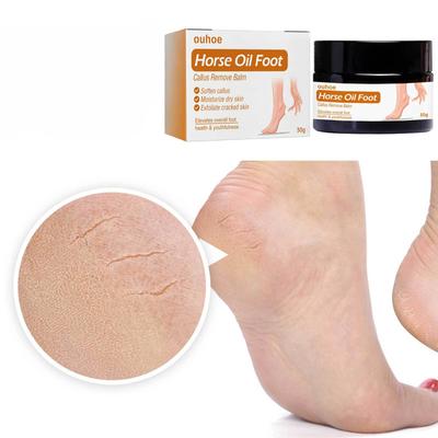 Revitalizačný balzam na chodidlá s konským olejom – upokojuje a hydratuje suché a drsné chodidlá, pre hladkú a zdravú pokožku