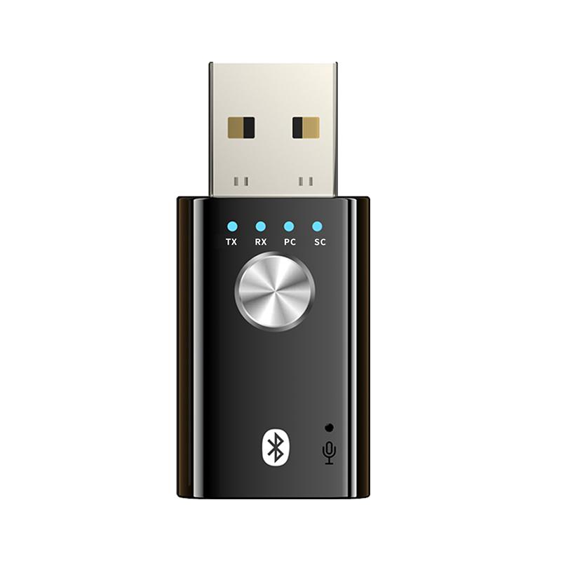 4 In 1 Bluetooth 5.1 Audio Receiver Transmitter Stereo USB Dongle 3.5mm 3.5 AUX RCA Wireless Adapter For Car Kit TV PC Headphone