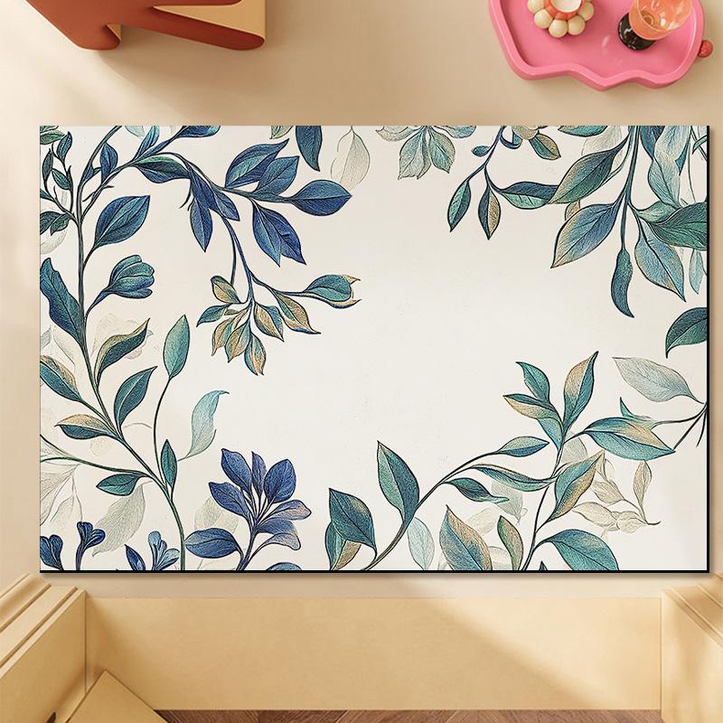 Flower Toilet Diatom Mud Household Absorbent Foot Mat Mat Toilet Mat Wash Water Room Mat Absorbent Non-slip