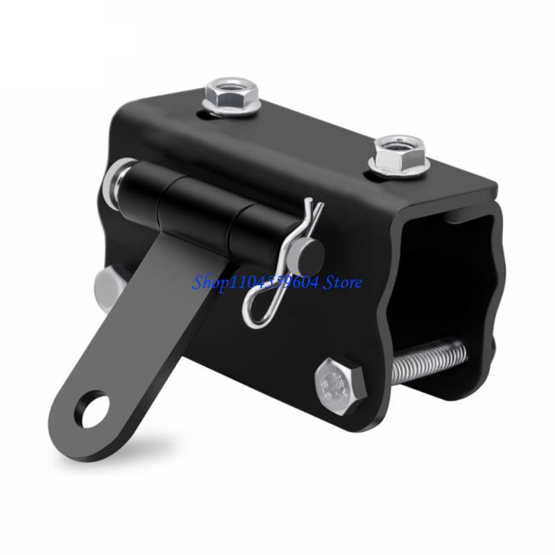 12QM Adjustable Heavy Duty Snowmobile Bumper Hitch Easy Install Snowmobile Hitch Supports Safe Towing Simple Installation чёрный
