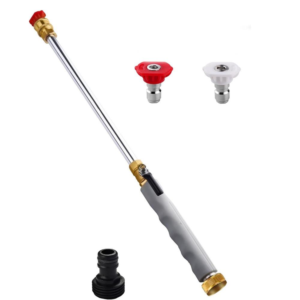 Heavy-Duty Metal Jet High Pressure Power Washer Water Hose Nozzle  Garden Irrigation