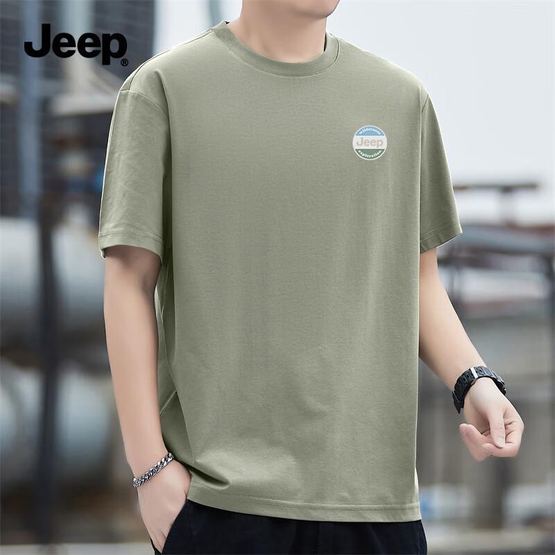 JEEP Men s Summer Anti-Bacterial Short Sleeve T-Shirt XL