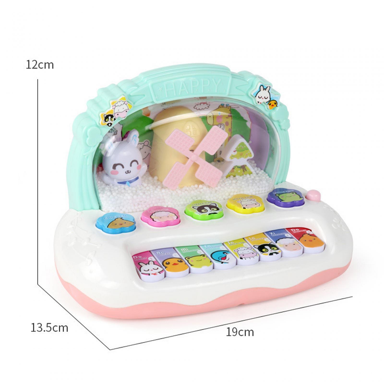 Электронное пианино, клавиатура, портативное пианино, играет музыку для детских праздников