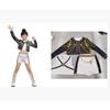 Nouveau costume de cosplay de chasseuse de sorcières pour filles vêtements imprimés assortis pour enfants