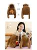 Cute Capybara Plush Doll Cartoon Backpack & Messenger Bag for Kids
