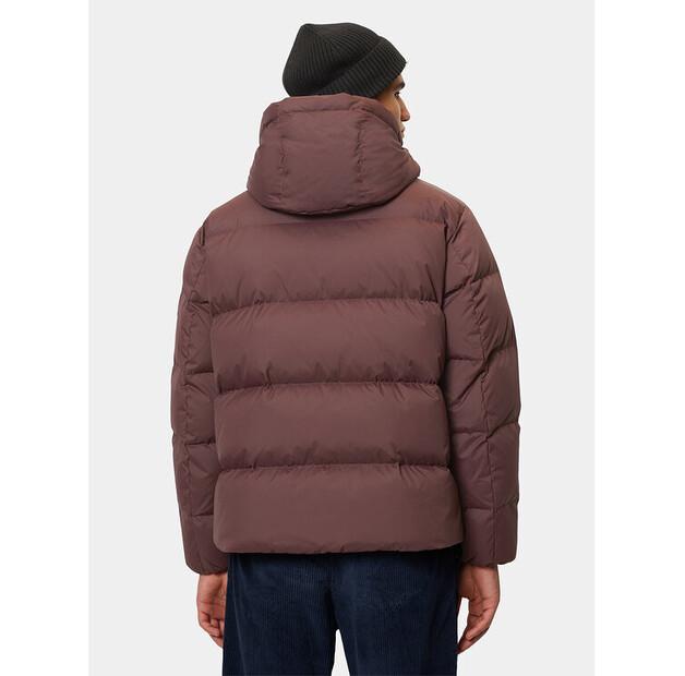 Winter Jacket Marc O'Polo 329096070048 Burgundy Color, Standard Fit