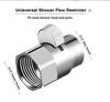 Brass Shower Flow Control Valve Female Male G1/2 Shower Head Shut Off Valve Quick-opening Diverter Valve Brass Gold Chrome