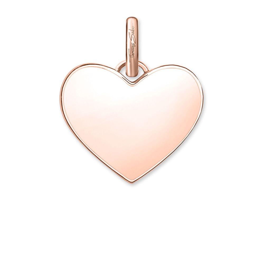 Pink Heart Pendant lbpe0022-540-10