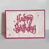 Happy Birthday Frame Cutting Die Scrapbooking Photo Album Embossing DIY Tool
