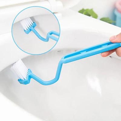 Toilet Brush Things for the Bathroom Accessories WC Home Garden  Shape Long Handle No Blind Spots Airs Fryer Arc Clean S Type