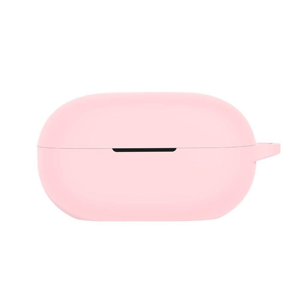 Capa de silicone para fones de ouvido Beats Solo Buds com gancho, protetor macio à prova de choque e anti-riscos, capa protetora de cor sólida