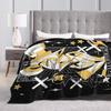 Lucifer Morningstar Hazbin Hotel Fleece Winter Blanket Breathable Lightweight Thin Throw For Home Outdoor