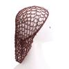 Bonnet Turban Perruque Noire Bonnets Perruque Crochet Élastique Snood Cheveux Filet à Cheveux en Maille Mode Femmes