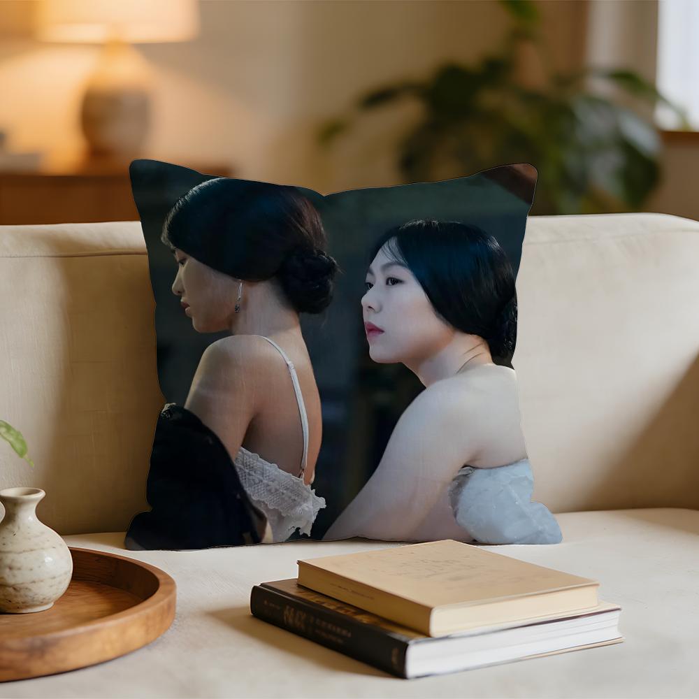 

GL Romantic The HHandmaiden Cushion Cover Short plush pillowcase for bed sofa carwashable 30x30cm